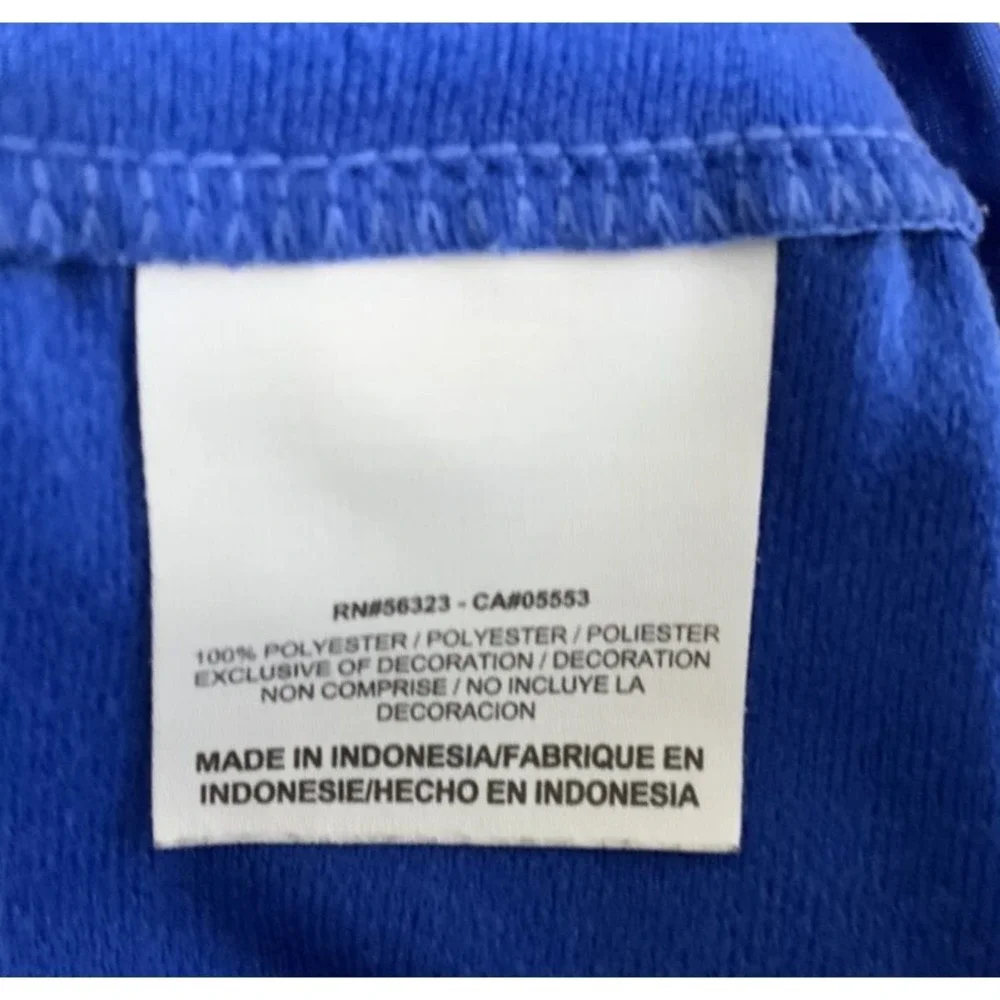 Nike Women's Zip Front Jacket Activewear Blue Size Small